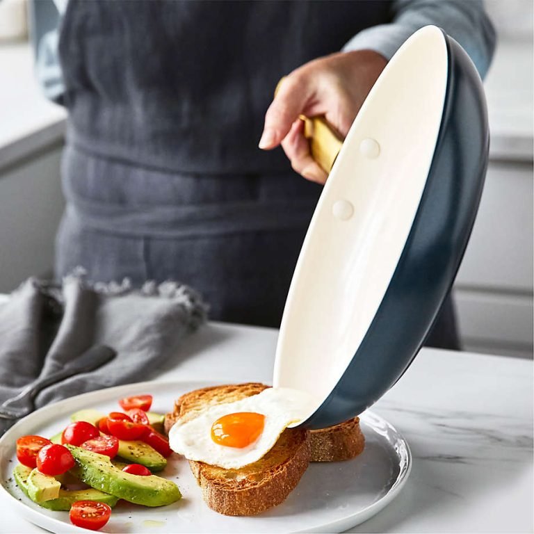 Utenzo Home Cream Supper Non-Stick Ceramic Fry Pan