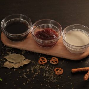 Lines sauce Cup 3 Pieces Size M